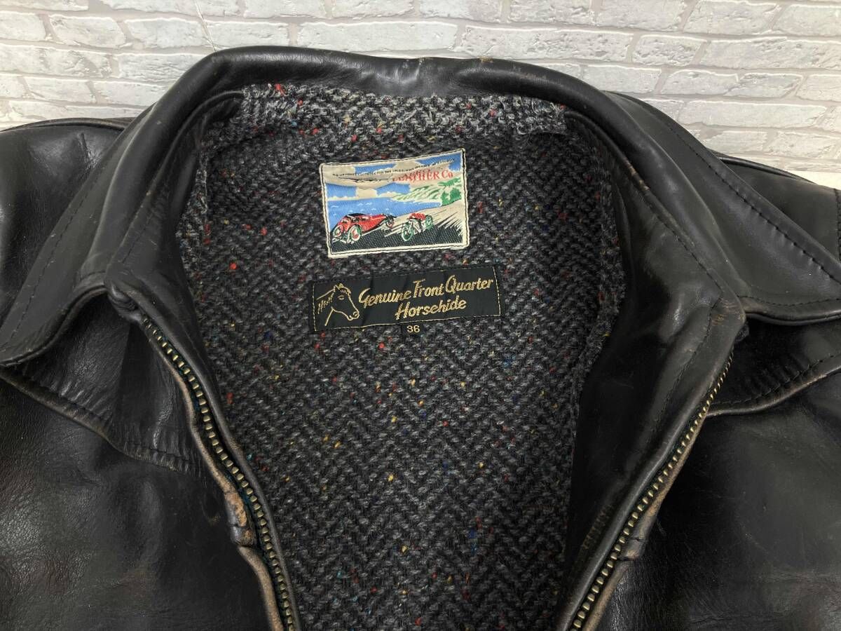 AERO LEATHER CO エアロレザー シングルライダース レザージャケット