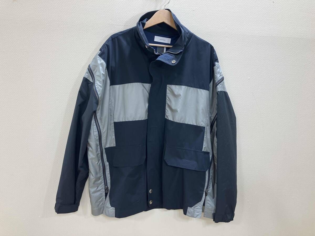 FACETASM◇ナイロンジャケット⁄4⁄ナイロン⁄BLK⁄MRC-JK-U03