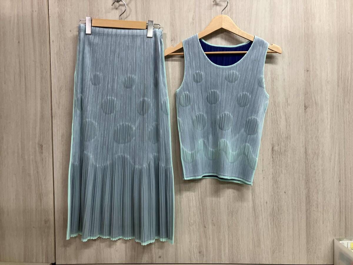 PLEATS PLEASE ISSEY MIYAKE キャミソール ノースリーブ チューブトップPP 81 JK 792 PP JG 3 イッセイミヤケプリーツプリーズ
