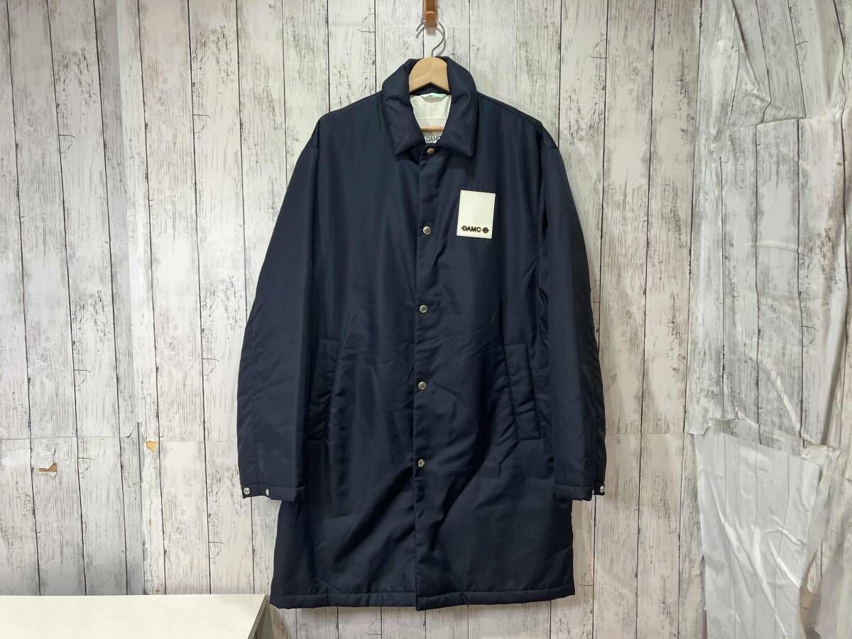OAMC オーエーエムシー 21 AW CONTEXT COAT 中綿ジャケット ネイビー Sサイズ ステン コート