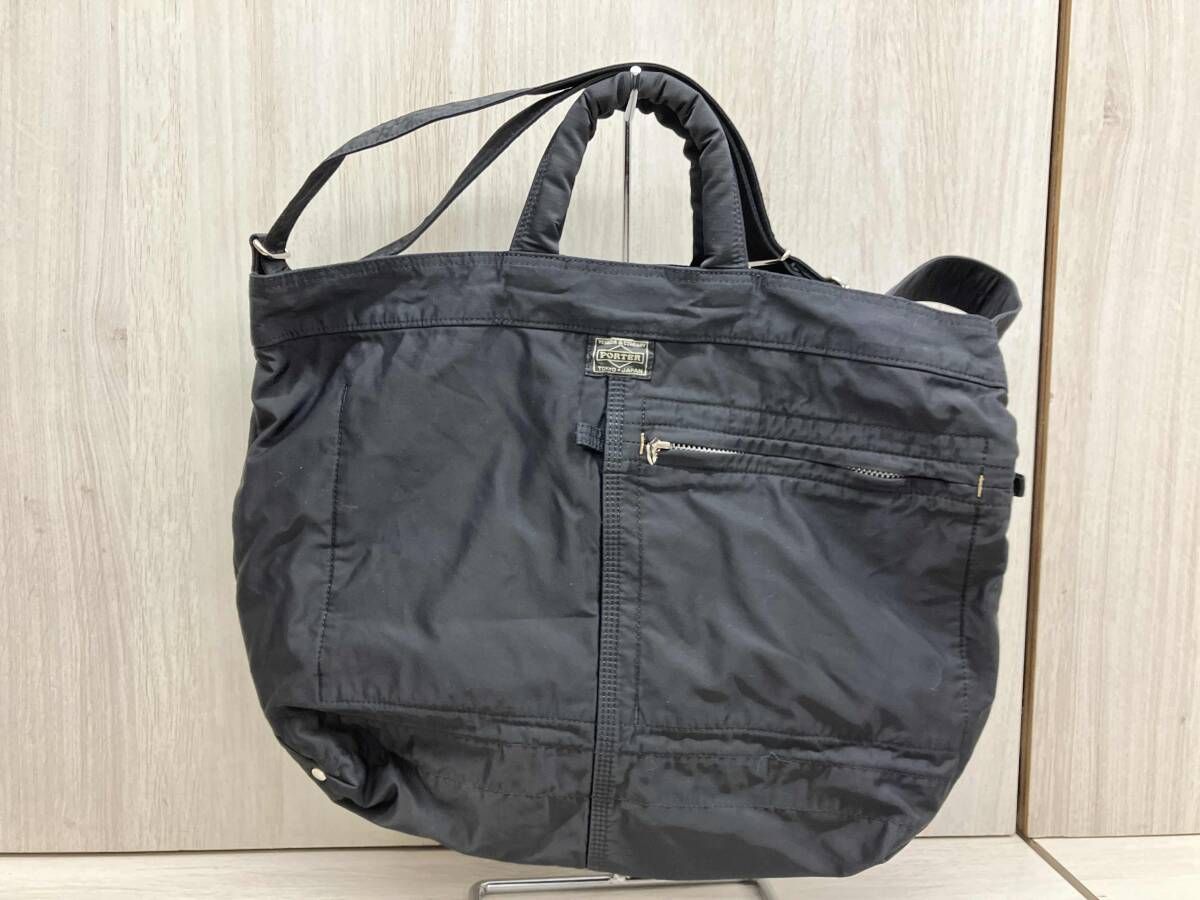 PORTER トートバッグ MILE 2 way ナイロン ブラック