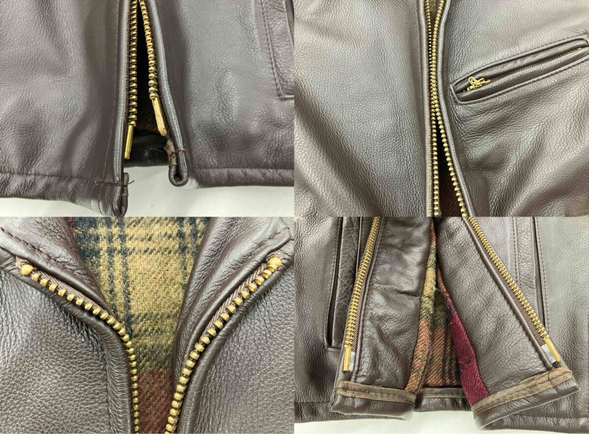 冬 Schott ショット シングルライダース ハイウェイマンモデル 681