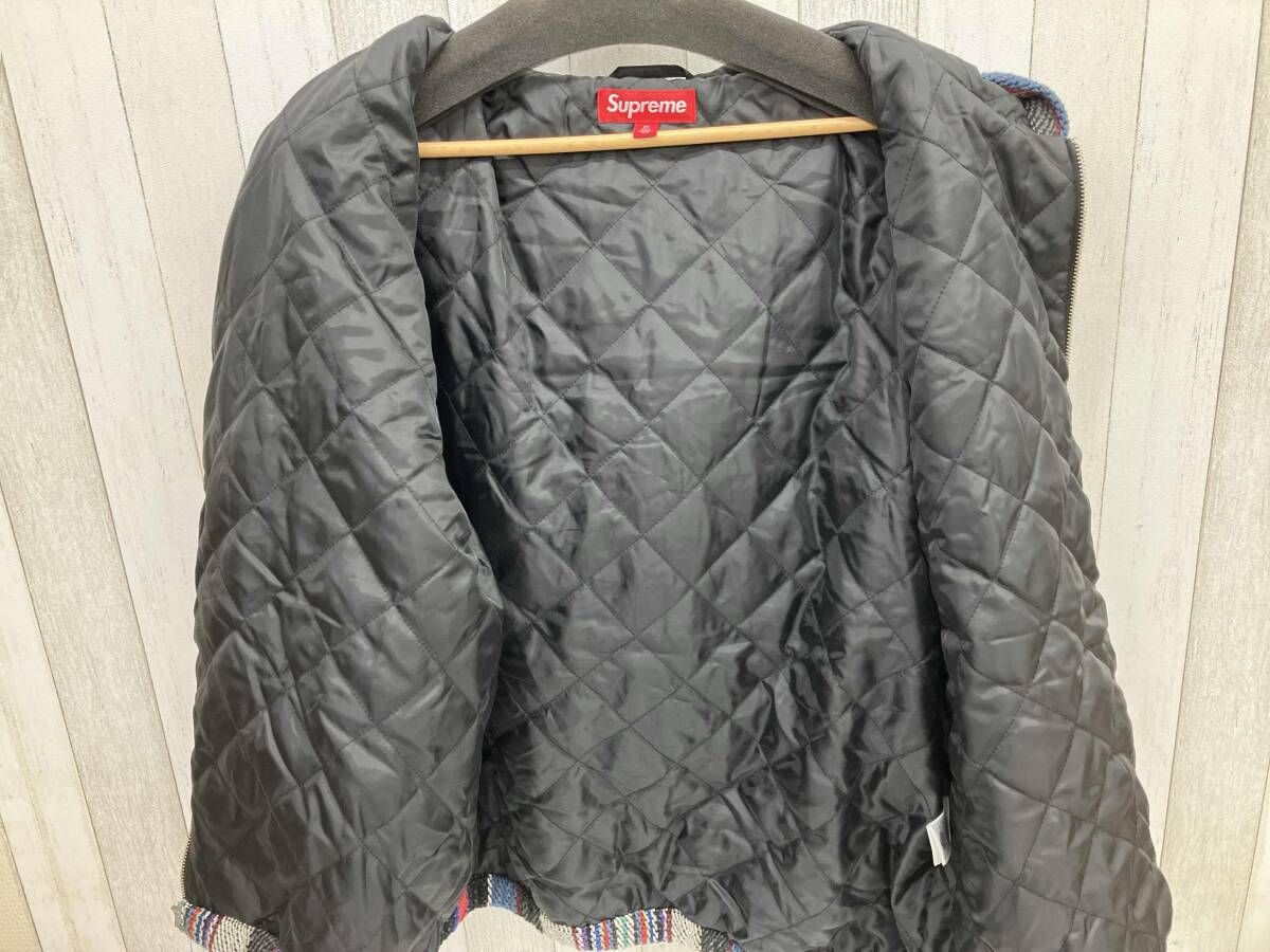 Supreme／25SS／Woven Stripe Hooded Jacket ／サイズM／マルチカラー