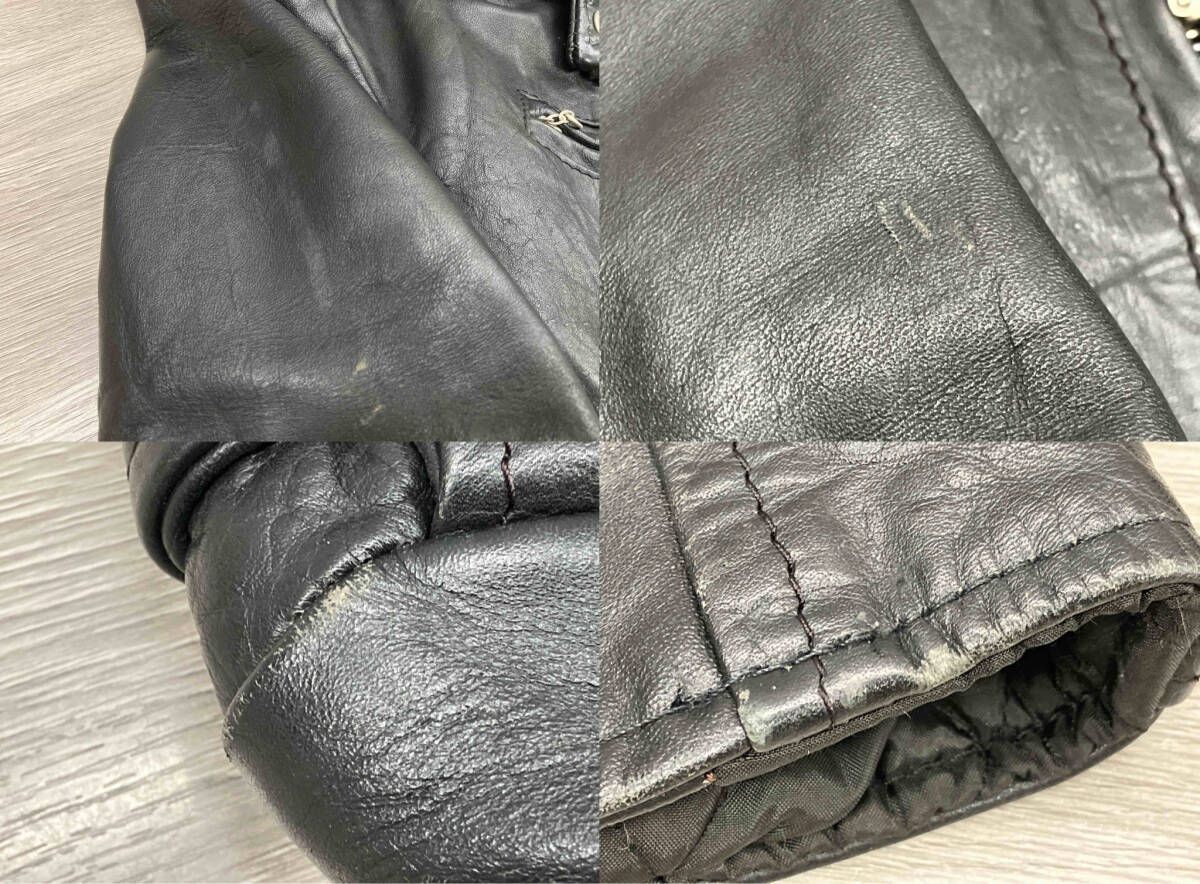 excelled 70-80s EMAR ZIP USA製 ダブルライダース サイズ不明