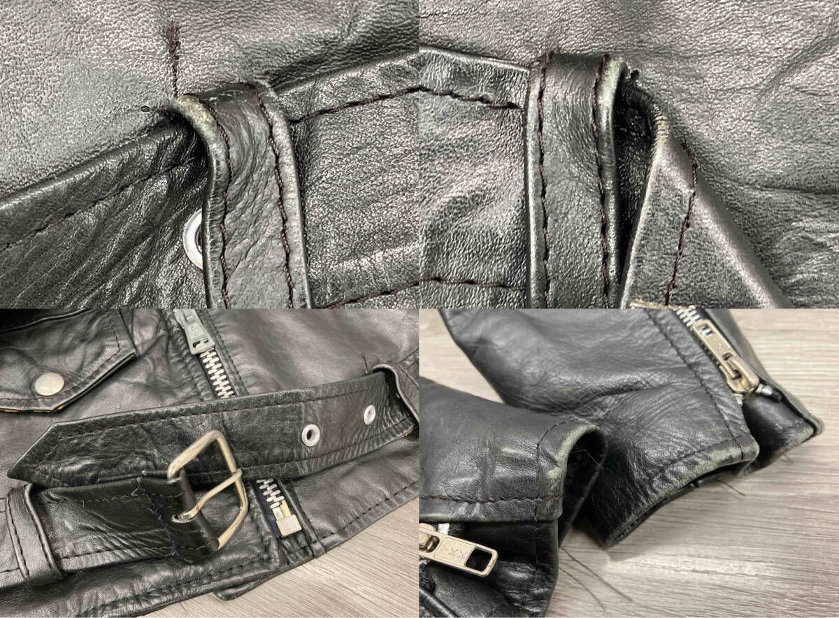 excelled 70-80s EMAR ZIP USA製 ダブルライダース サイズ不明