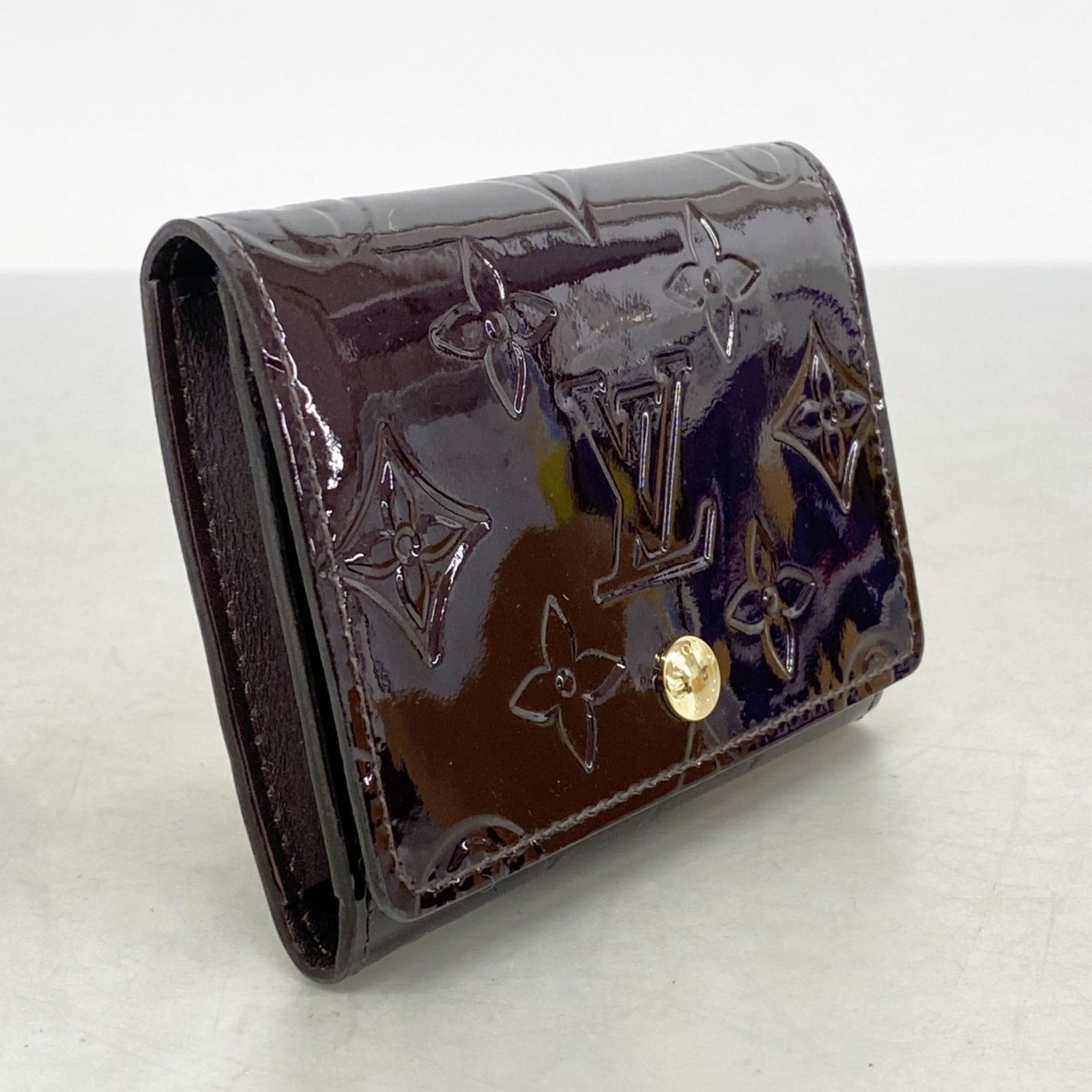 ルイ・ヴィトン(Louis Vuitton) ルイ・ヴィトン 名刺入れ ヴェルニ