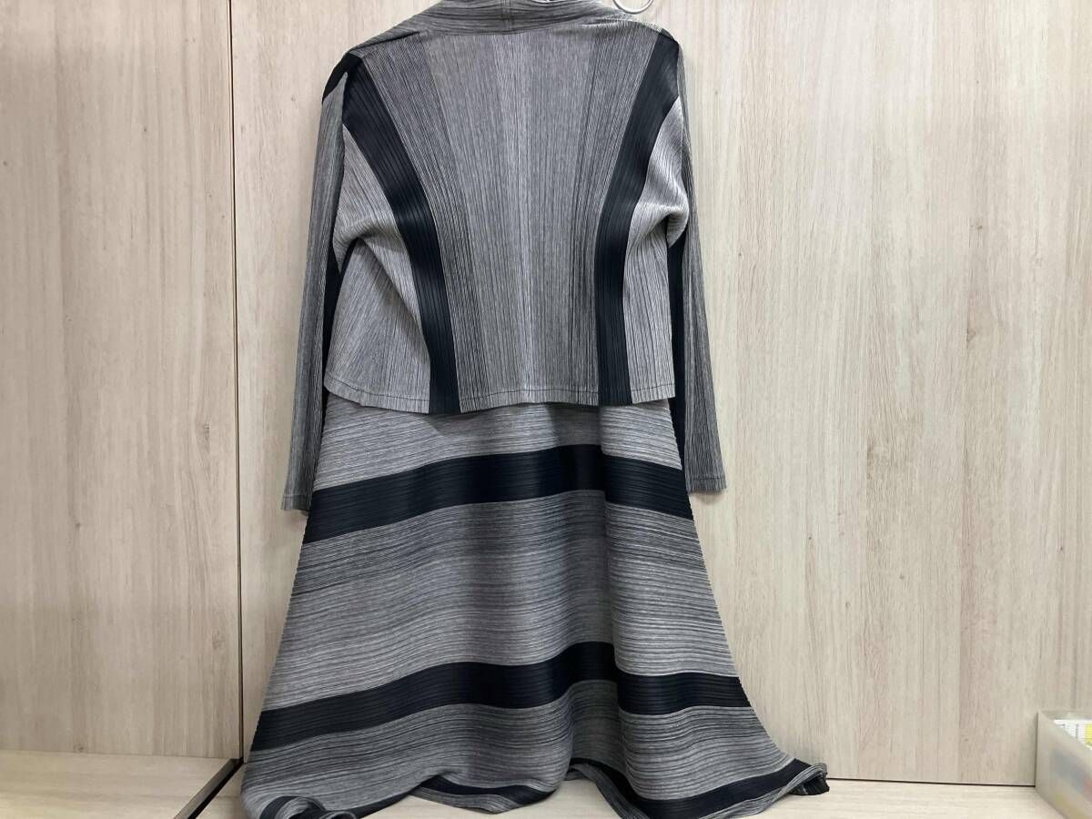 PLEATS PLEASE ISSEY MIYAKE ジャケット PP 11 J 0657 JH 658 サイズ3 イッセイミヤケ プリーツプリーズ