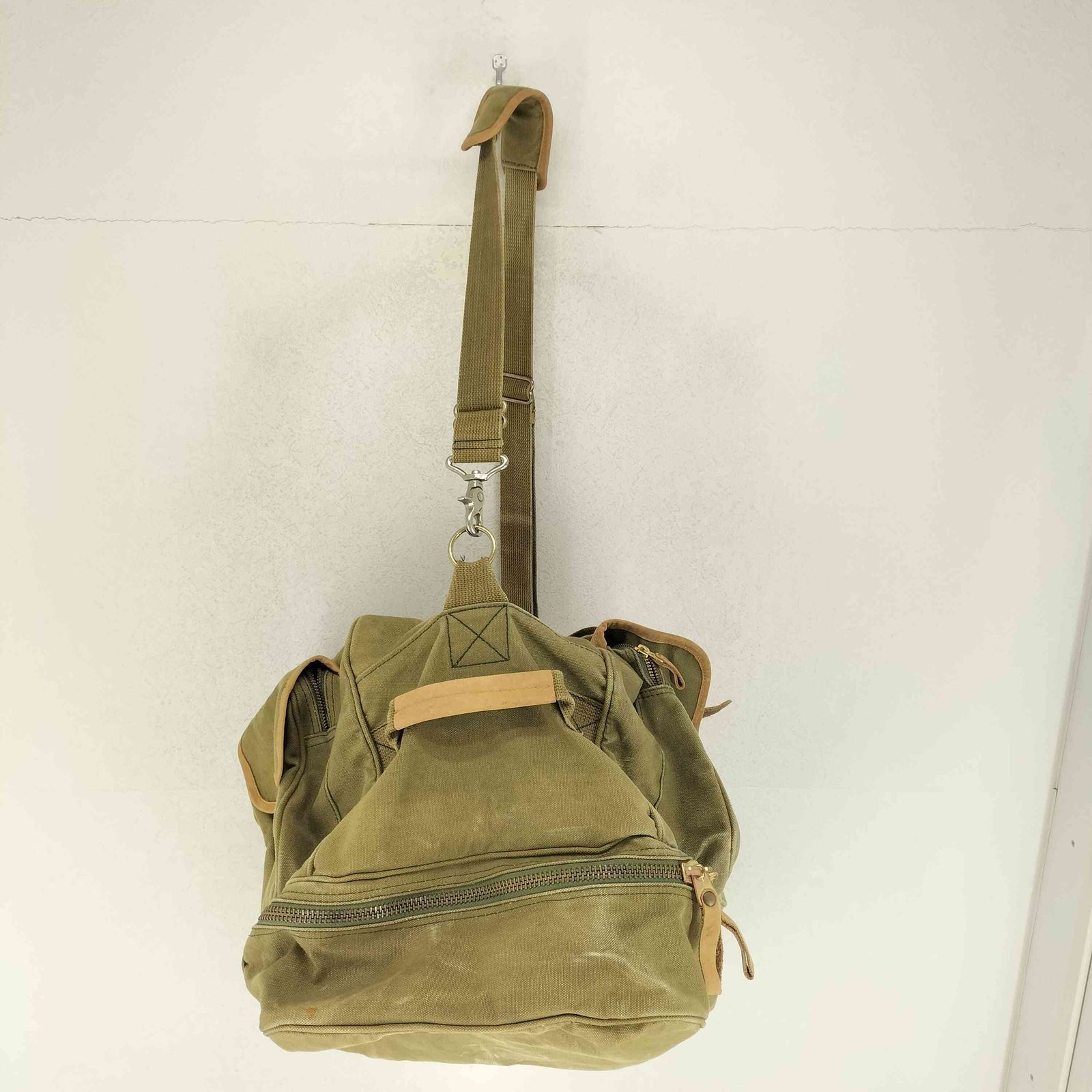 エディーバウアー Eddie Bauer ミリタリーボストンバッグ メンズ 表記