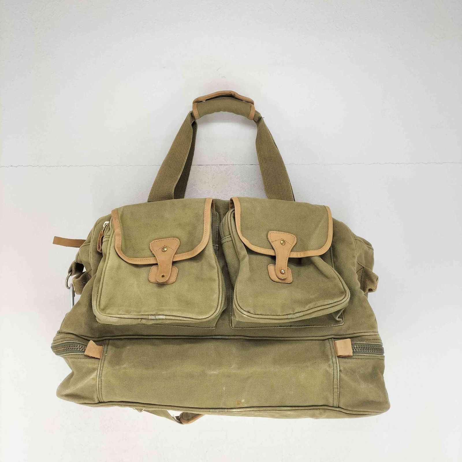 エディーバウアー Eddie Bauer ミリタリーボストンバッグ メンズ 表記