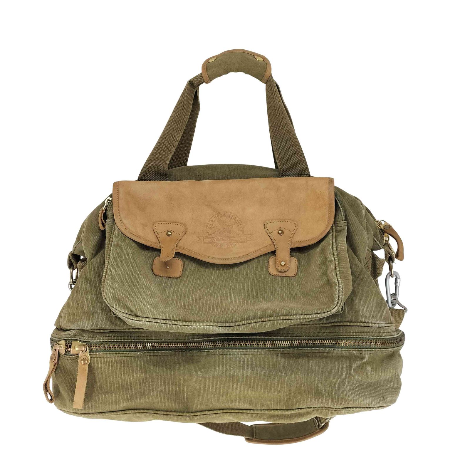 エディーバウアー Eddie Bauer ミリタリーボストンバッグ メンズ 表記