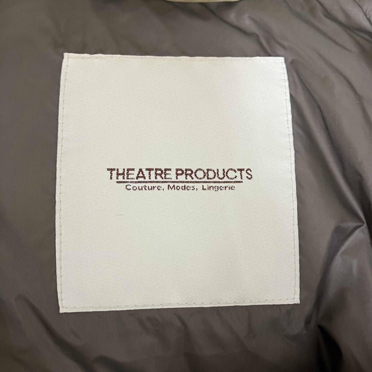 THEATRE PRODUCTS シアタープロダクツ ダウンコート BC190401-09 