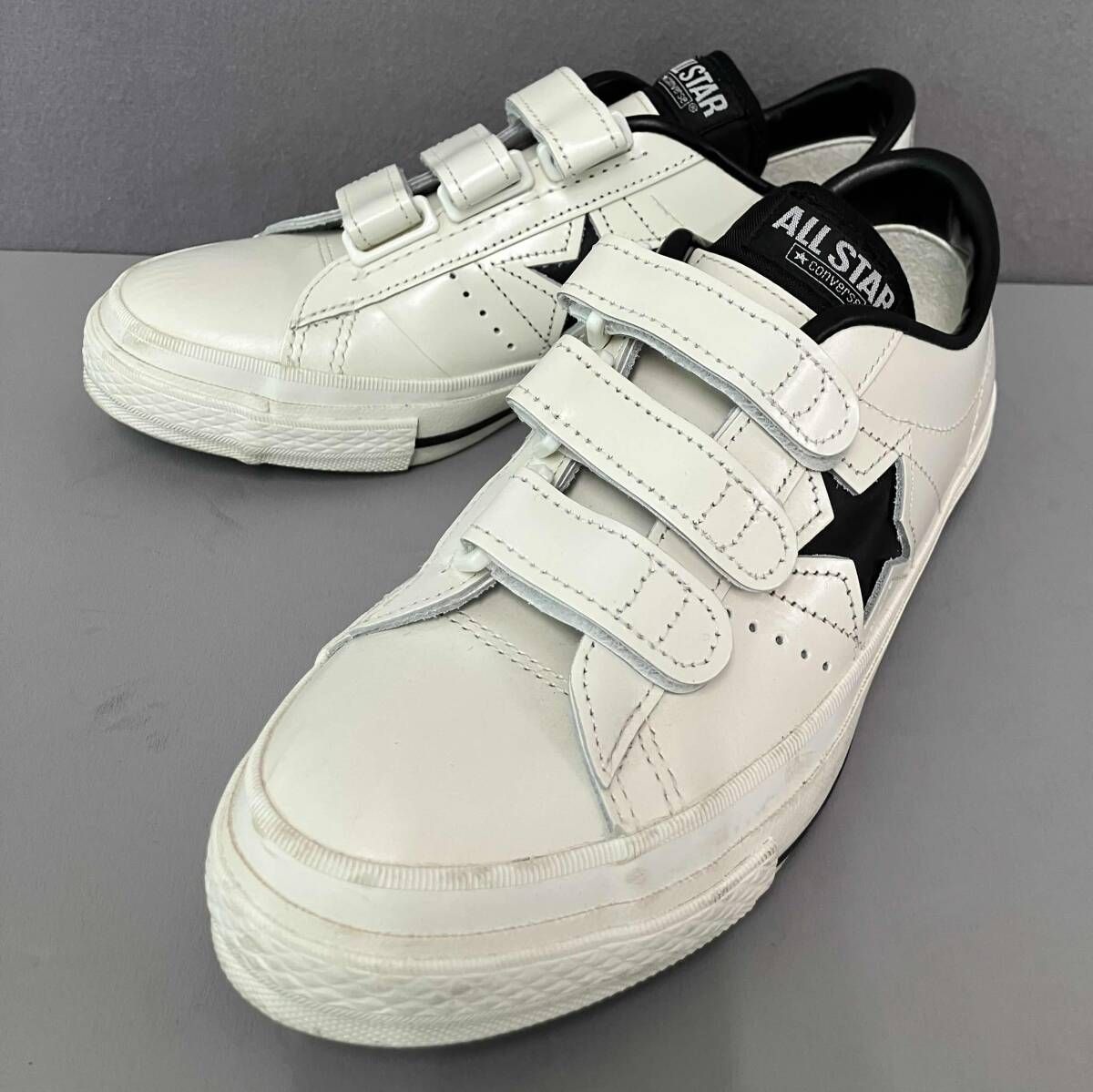 CONVERSE コンバース J V-3 スニーカー 24.5㎝ 白 ホワイト ONE STAR