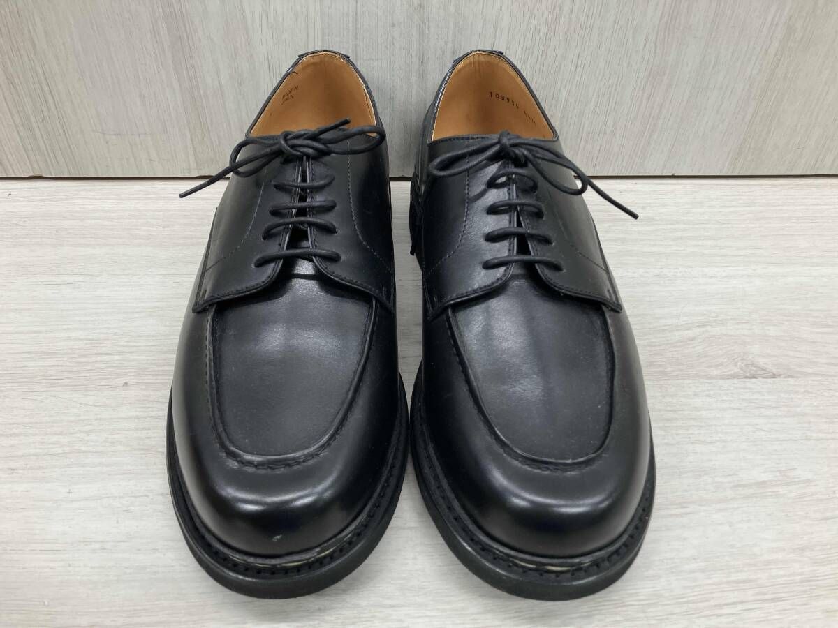 Berwick ドレスシューズ Uチップ 4477 BLK 表記サイズ9 ブラック