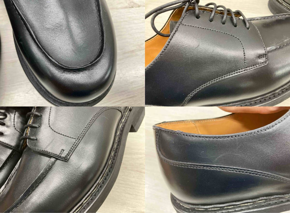 Berwick ドレスシューズ Uチップ 4477 BLK 表記サイズ9 ブラック