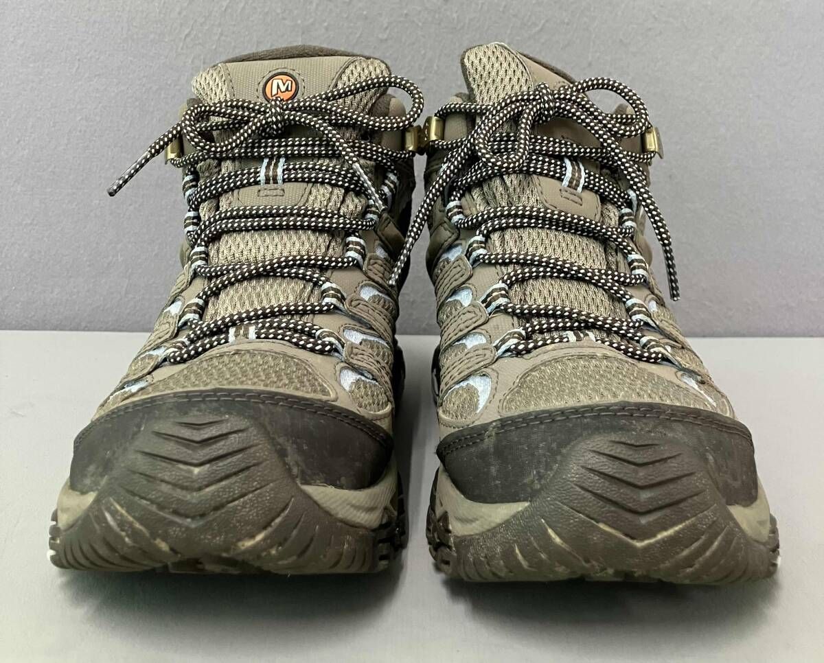 MERRELL メレル J 500638 ハイキングシューズ 24㎝ グレー モアブ3 ミッド ゴアテックス スニーカー