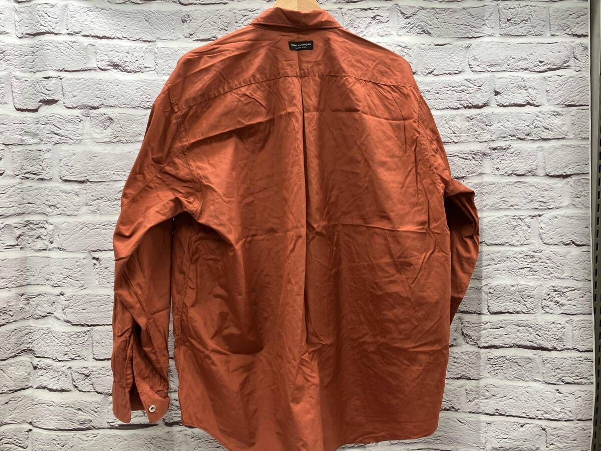 COMME DE GARÇON SHOMME PLUS 長袖シャツ PB 050030 90 S サイズ不明 エンジ Vネック その他 