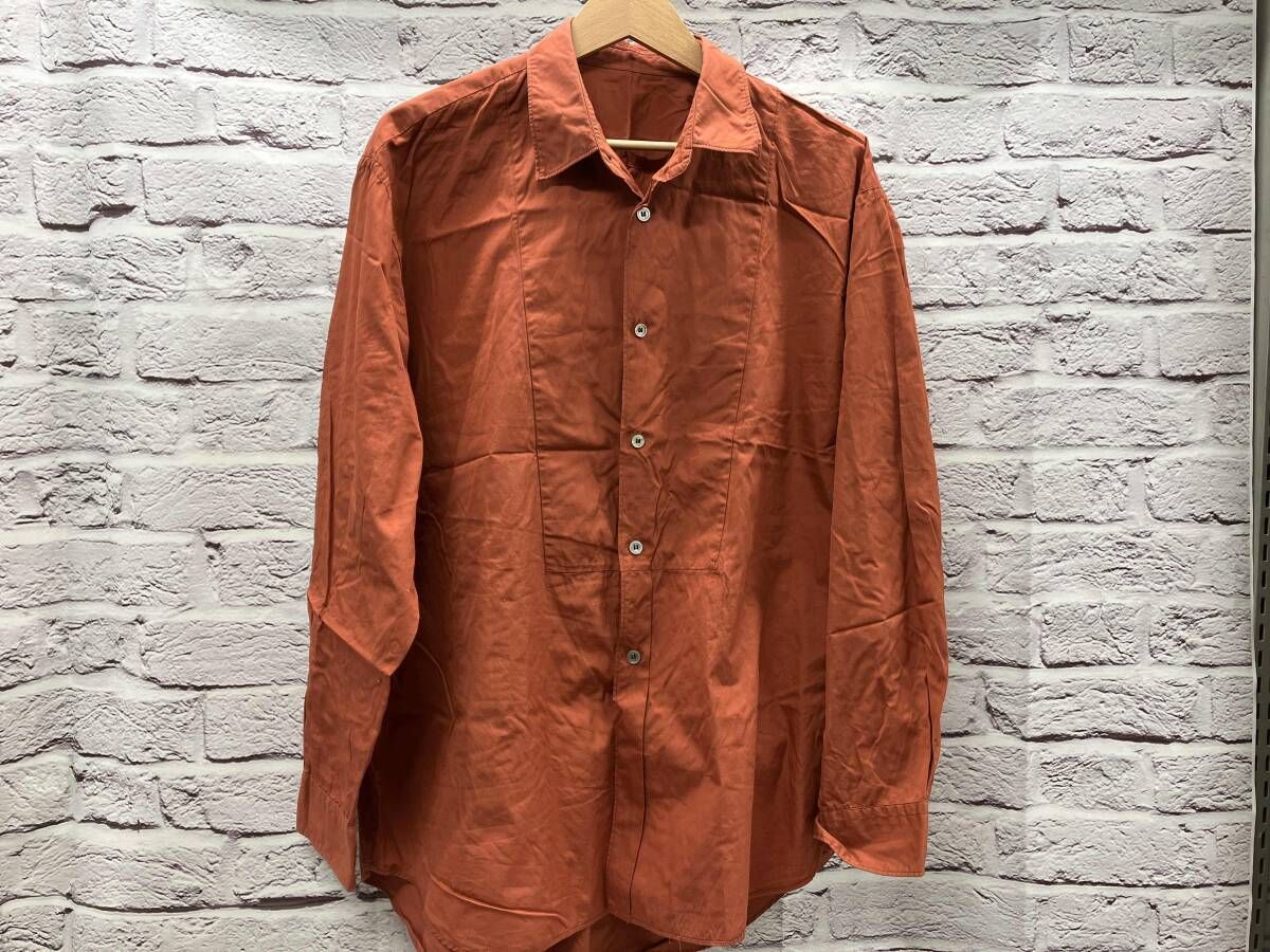 COMME DE GARÇON SHOMME PLUS 長袖シャツ PB 050030 90 S サイズ不明 エンジ