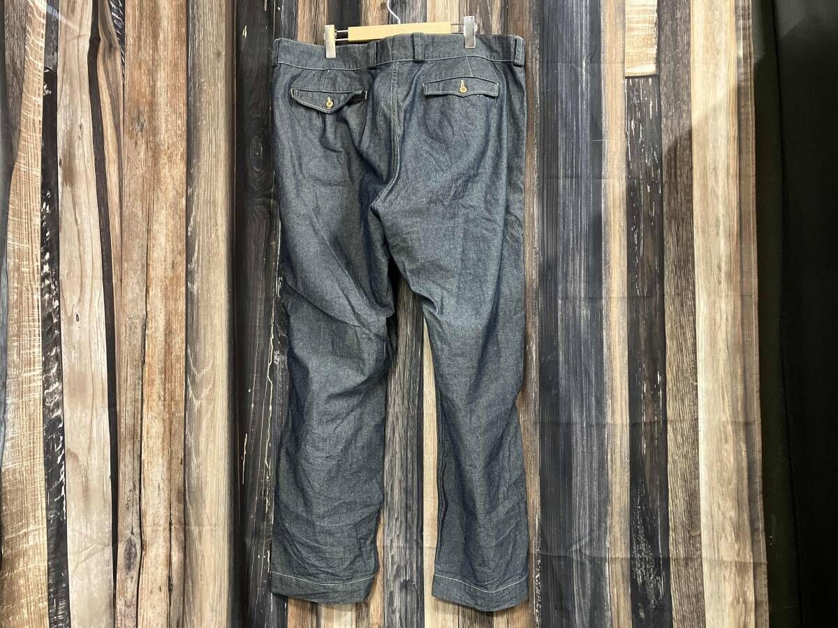 WAIPER ワイパー M-52 シャンブレー ツータックトラウザーミリタリー