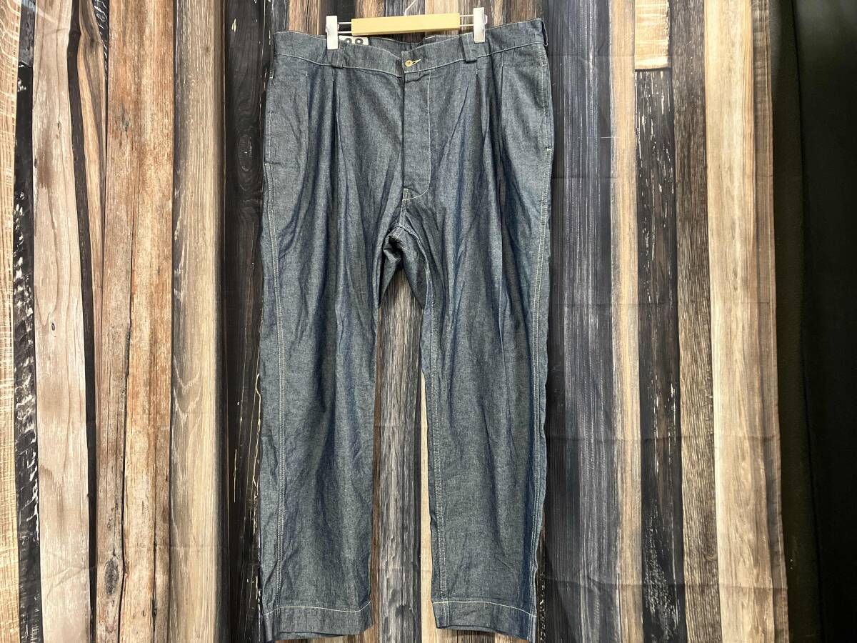 WAIPER ストア ワイパー M-52 シャンブレー ツータックトラウザー