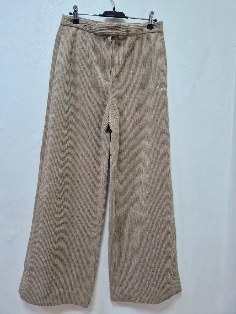 24 s システム コーデュロイ ワイド パンツ 66