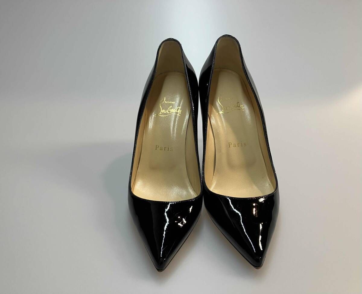 Christian Loubout in クリスチャンルブタン パンプス サイズ 36.5 PIGALLE 85 き ブラック 通年