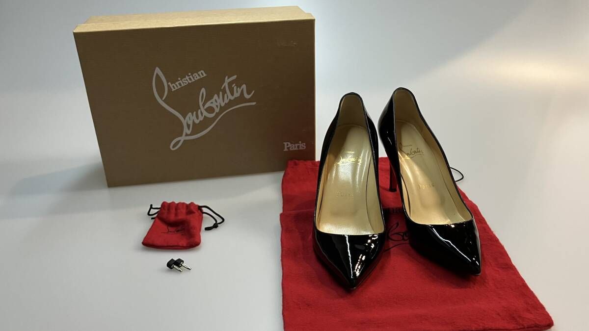 Christian Loubout in クリスチャンルブタン パンプス サイズ 36 5 PIGALLE 85 き ブラック 通年