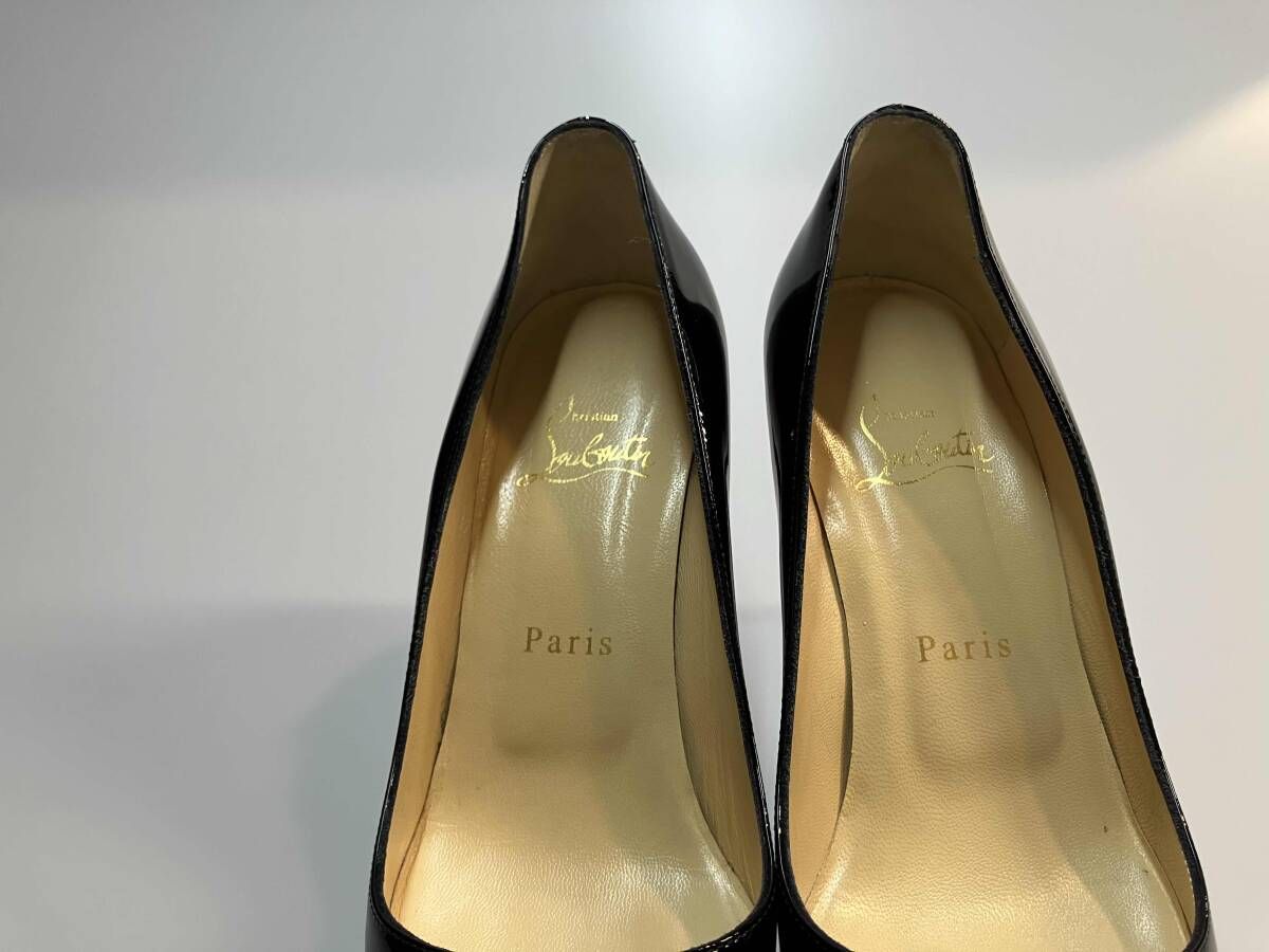  Christian Loubout in クリスチャンルブタン パンプス サイズ 36.5 PIGALLE 85 き ブラック 通年 ハイヒール パンプス パンプス