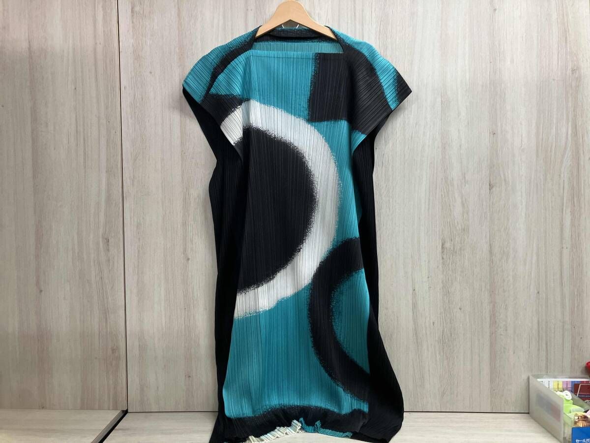 PLEATS PLEASE ISSEY MIYAKE ノースリーブワンピース PP63-JH722
