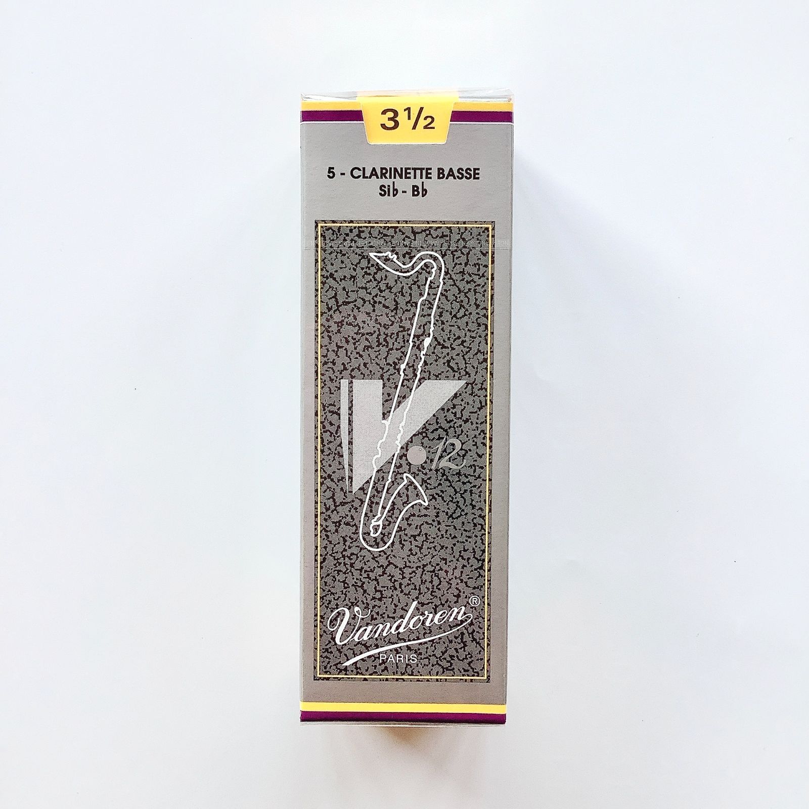 バスクラリネットリード もっと な10箱セット ヴァンドーレン V１２ ＃３ ５