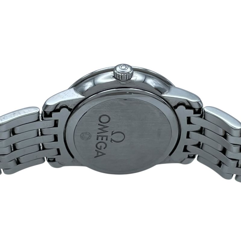 オメガ OMEGA デビル プレステージ 424.10.24.60.01.001 ブラック SS クオーツ レディース 腕時計