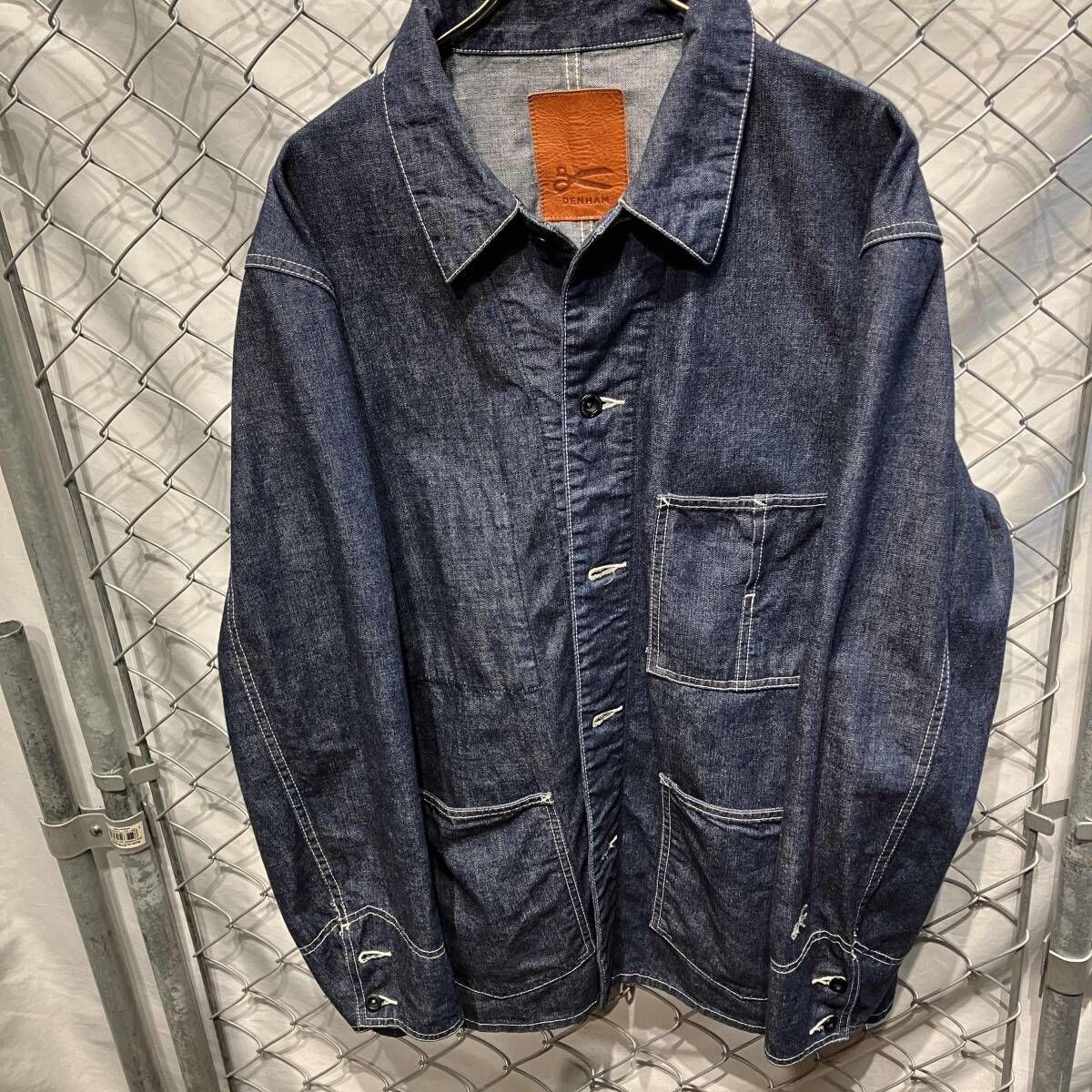 DENHAM Gジャン 10.50 Z CASEY JACKET インディゴ ネイビー デンハン