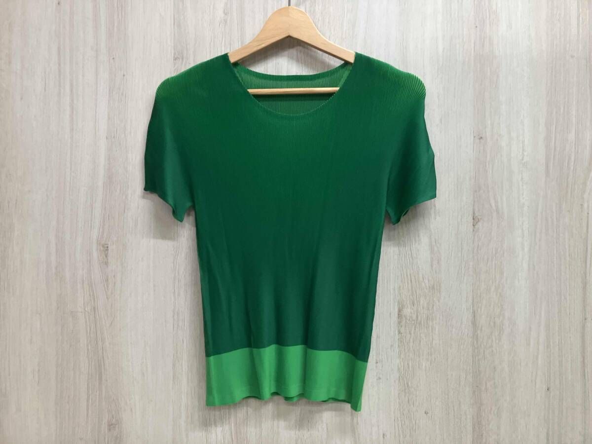 PLEATS PLEASE ISSEY MIYAKE / 半袖カットソー/3/ポリエステル/BLK/PP23-FK322 PLEATS PLEASE ISSEY MIYAKE 半袖Tシャツ・カットソー PP73FK322