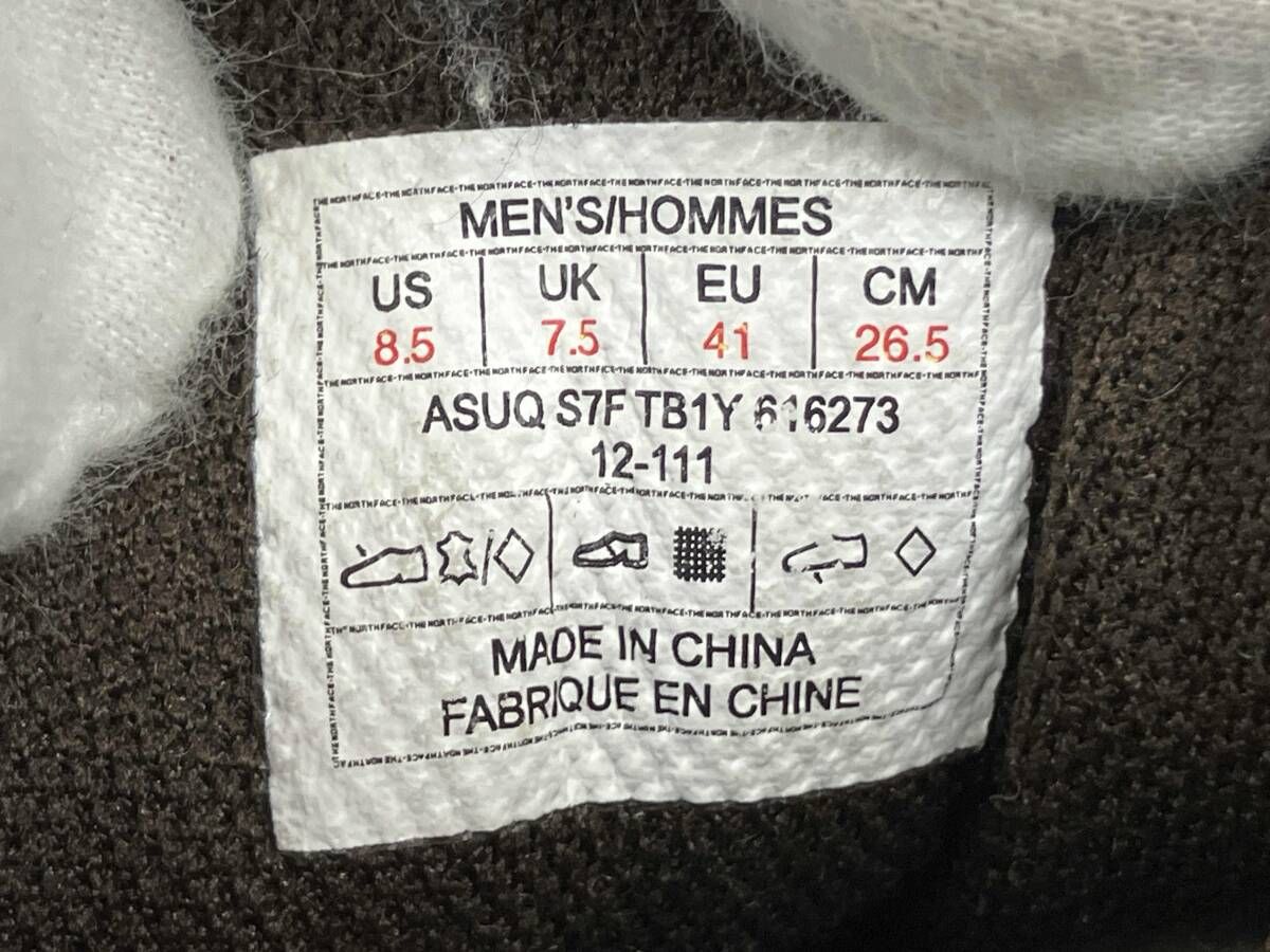 THE NORTH FACE ザノースフェイス vibram トレッキングブーツ 26 5 cm us 8