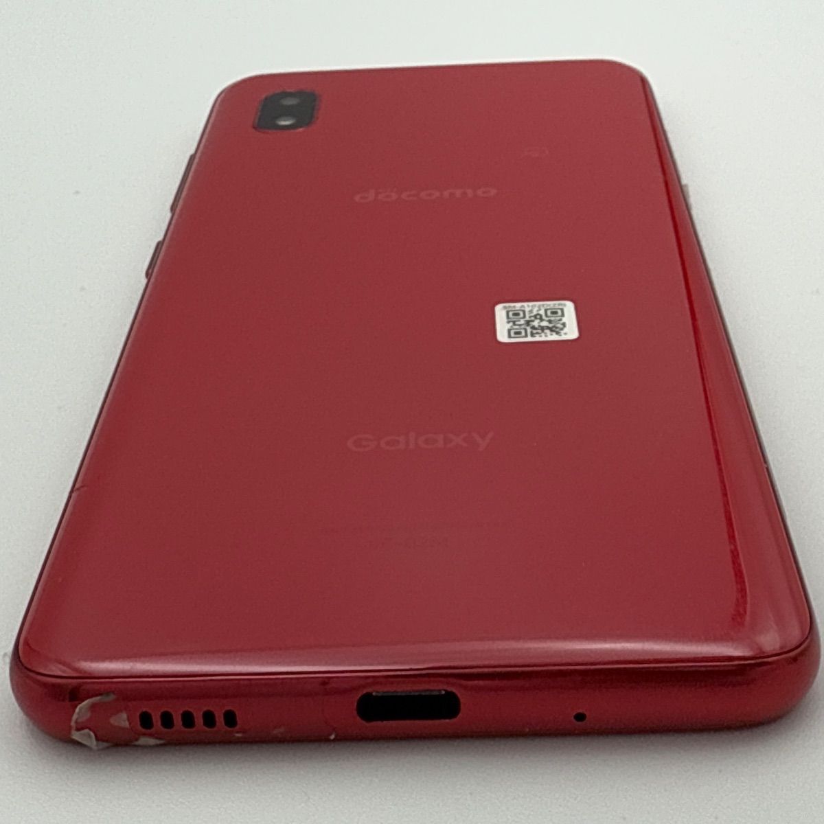 docomo Galaxy A20 SC-02M レッド 赤 SIMロック解除済み - メルカリ