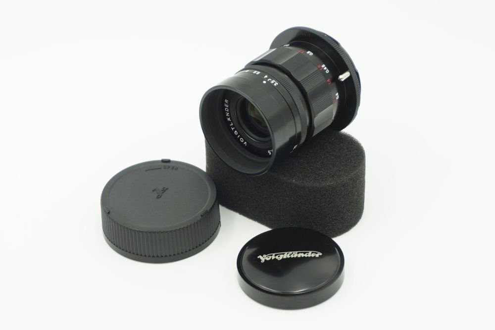 Voigtlander フォクトレンダー APO-LANTHAR 50 mm F 3.5 VM Type II ブラックペイント 単焦点 標準レンズ マニュアルフォーカス ライカ Mマウント互換 交換レンズ