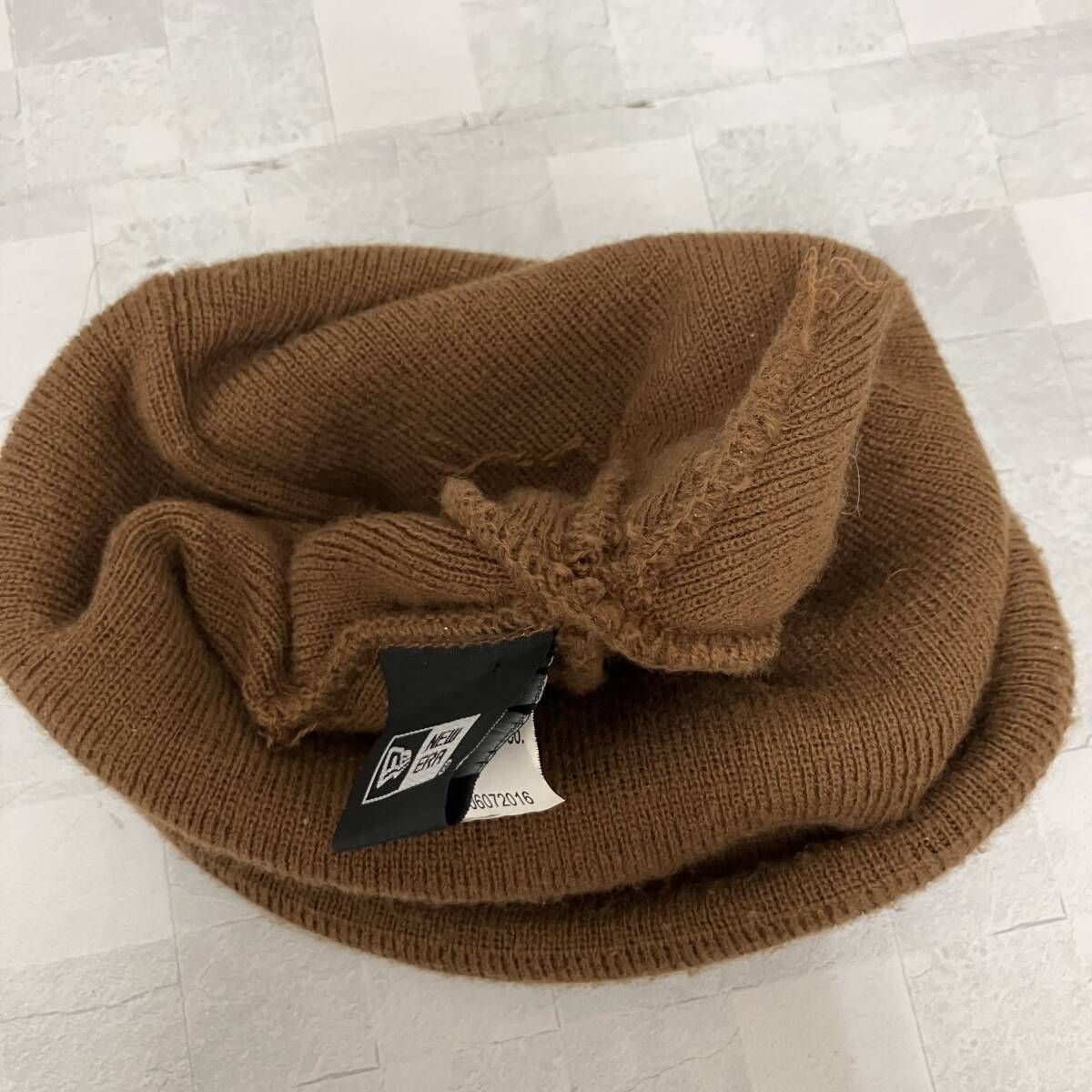 supreme シュプリーム ニット帽 ビーニー ボックスロゴ ブラウン 茶色