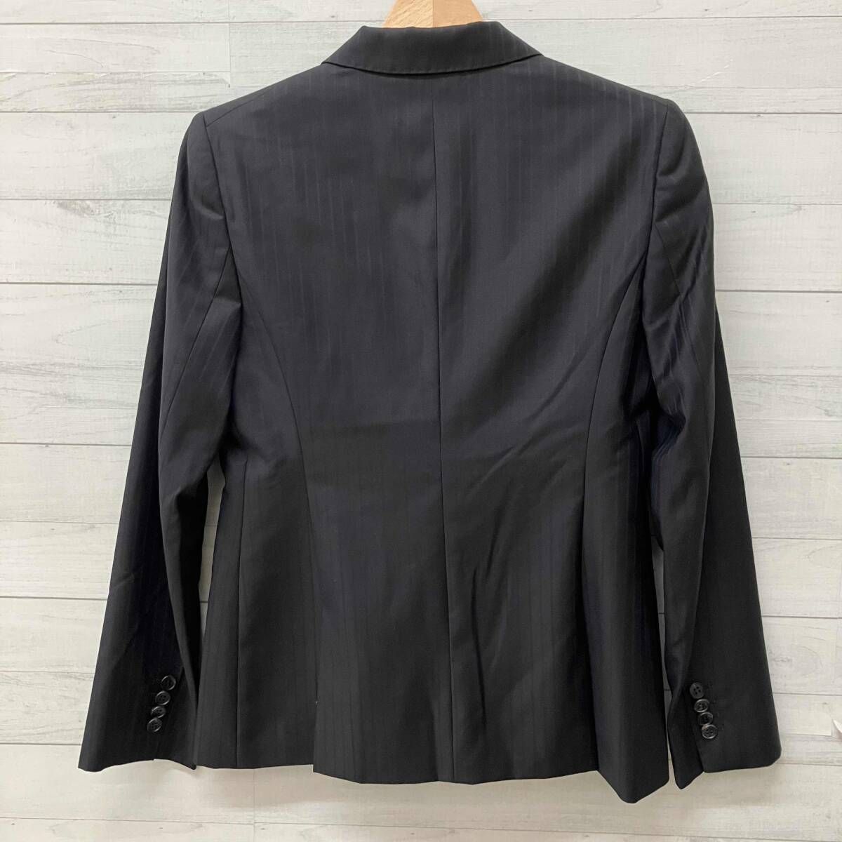 BURBERRY London バーバリー ロンドン スーツ ストライプ ブラック L