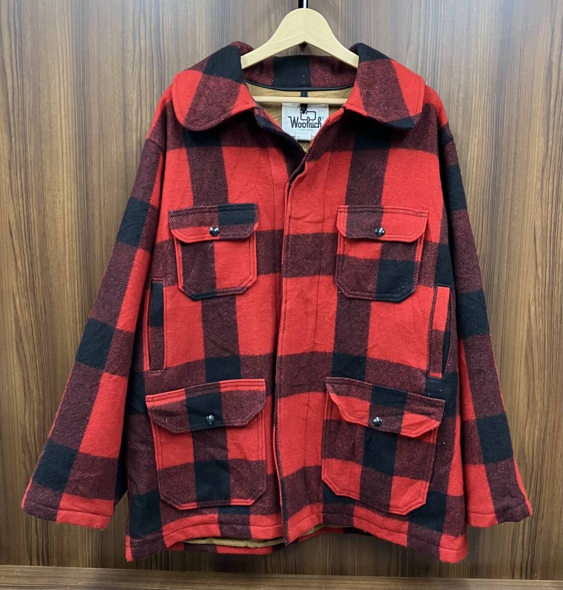 Woolrich マッキーノジャケット ヴィンテージ　46 Wool Rich ウールリッチ／60s~70s Vintage／サイズ:46／マッキーノ