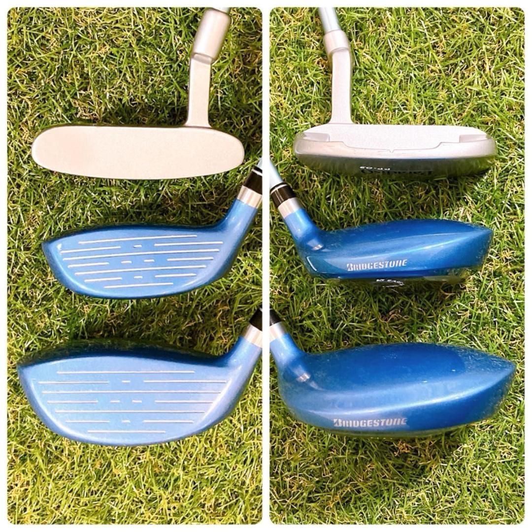 ブリヂストン パラディーソ レディースゴルフセット 初心者 7本 ハーフ