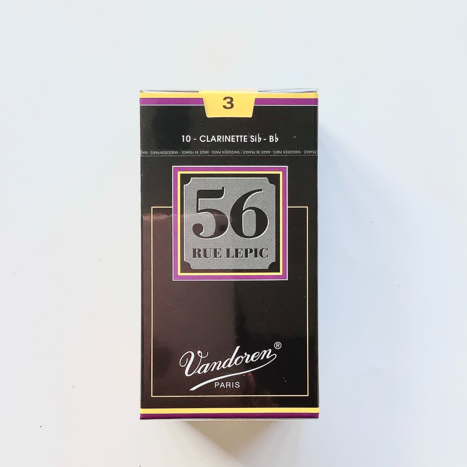 B♭クラリネットリード もっと な10箱セット ヴァンドーレン ルピック５６ ＃３