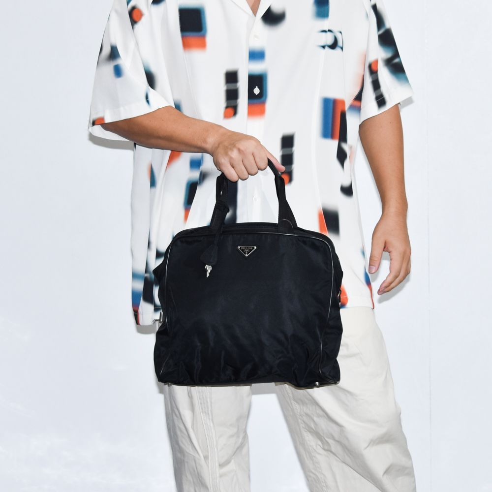 PRADA トートバッグ ナイロン メンズ 59728