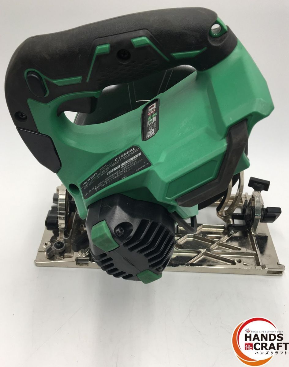 品 ハイコーキ HIKOKI 165 mm コードレスマルノコ C 18 DBAL 本体のみ