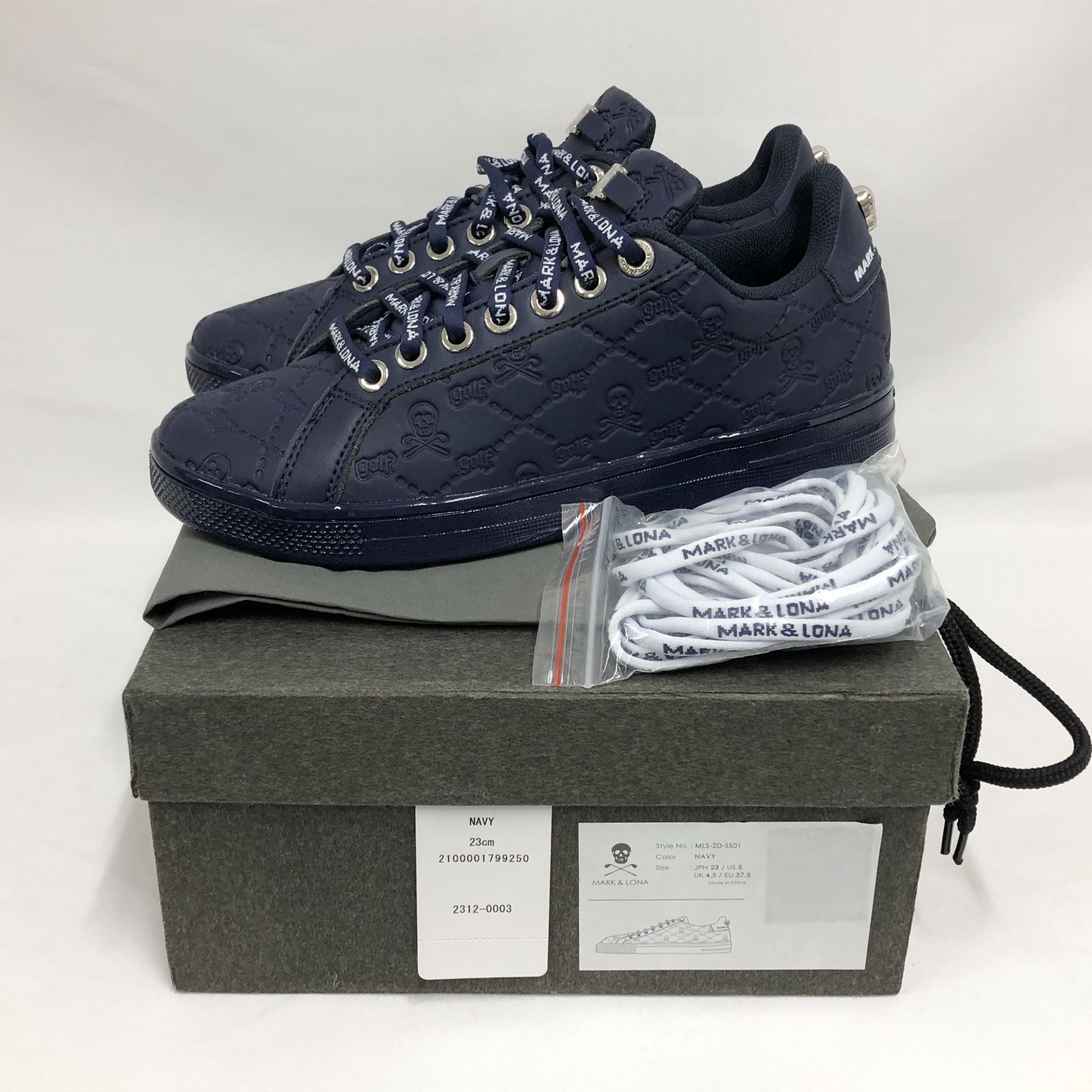 新品未使用 MARK&LONA (マークアンドロナ) Ruler Green Sneaker