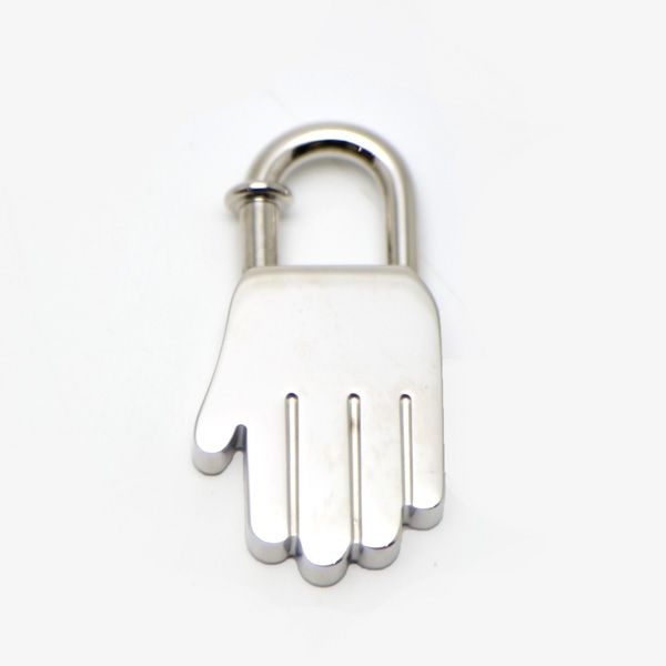 【楠本質店/元住吉】HERMES/エルメス　カデナ　パドロック　ハンドモチーフ　ANNEE DE LA MAIN　シルバー　箱付【中古】 楠本質店/元住吉】HERMES/エルメス カデナ パドロック ハンドモチーフ