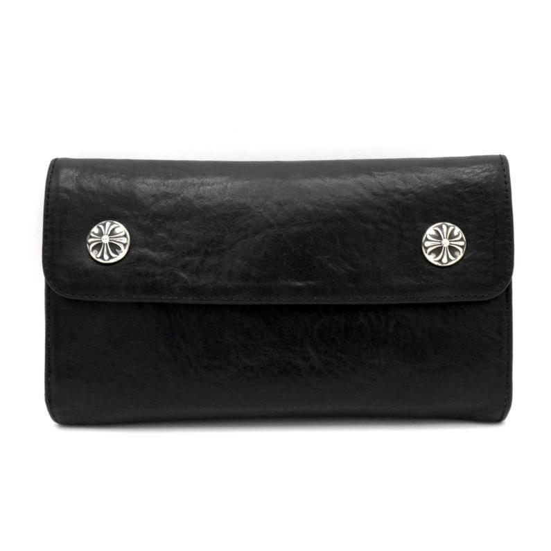 クロムハーツ CHROME HEARTS 【 WAVE 】 ウェーブ クロスボール レザー