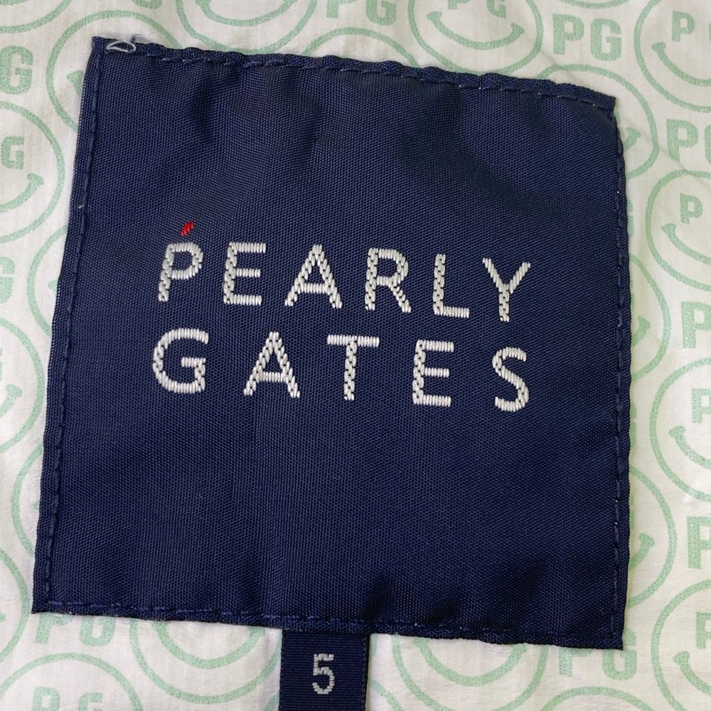 サイズ：5 PEARLY GATES パーリーゲイツ サンプル品 ナイロン 長袖