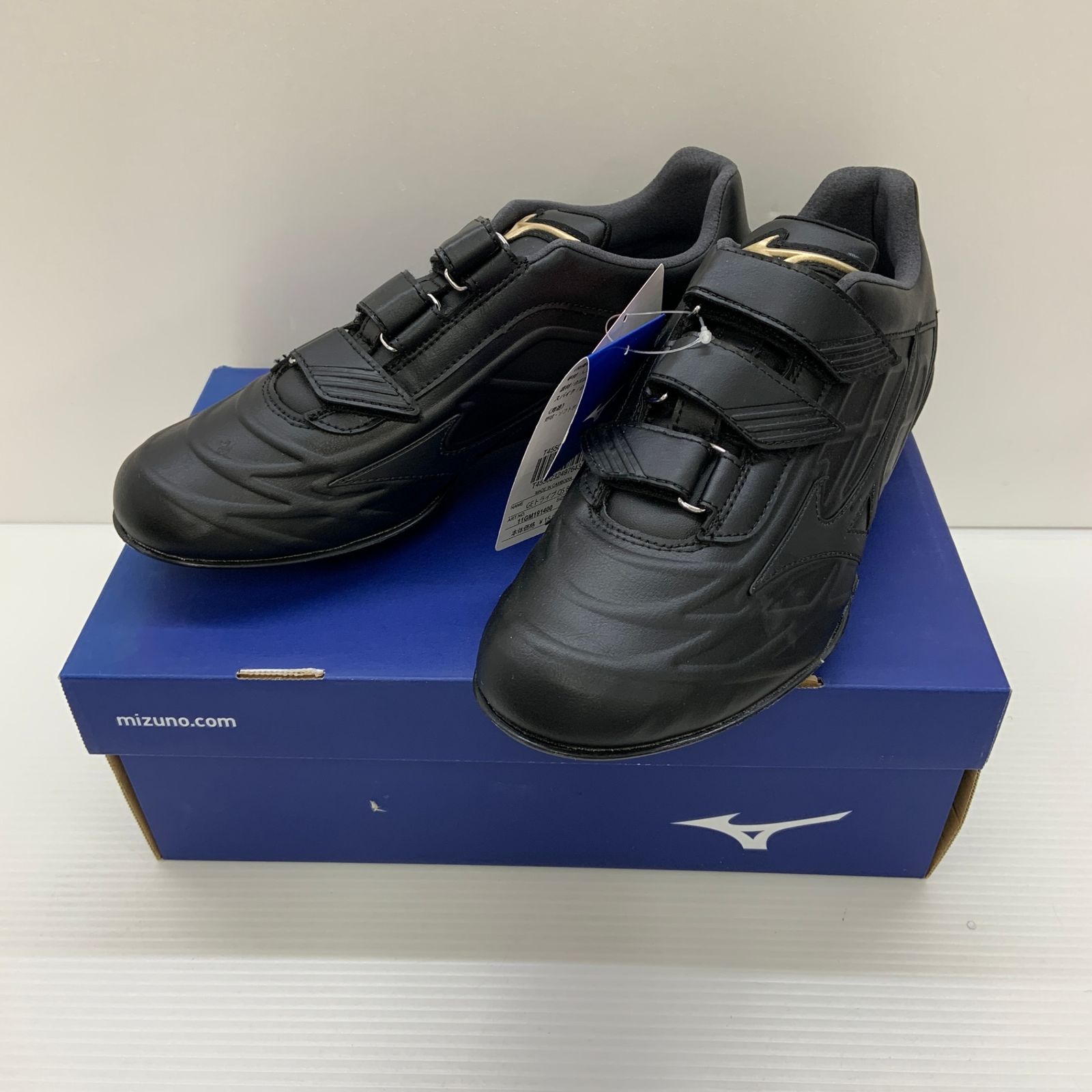 ミズノ MIZUNO 【GLOBAL ELITE】GEトライブ QS BLT 野球用スパイクシューズ 27.5cm ブラック 11GM191400 H-4417