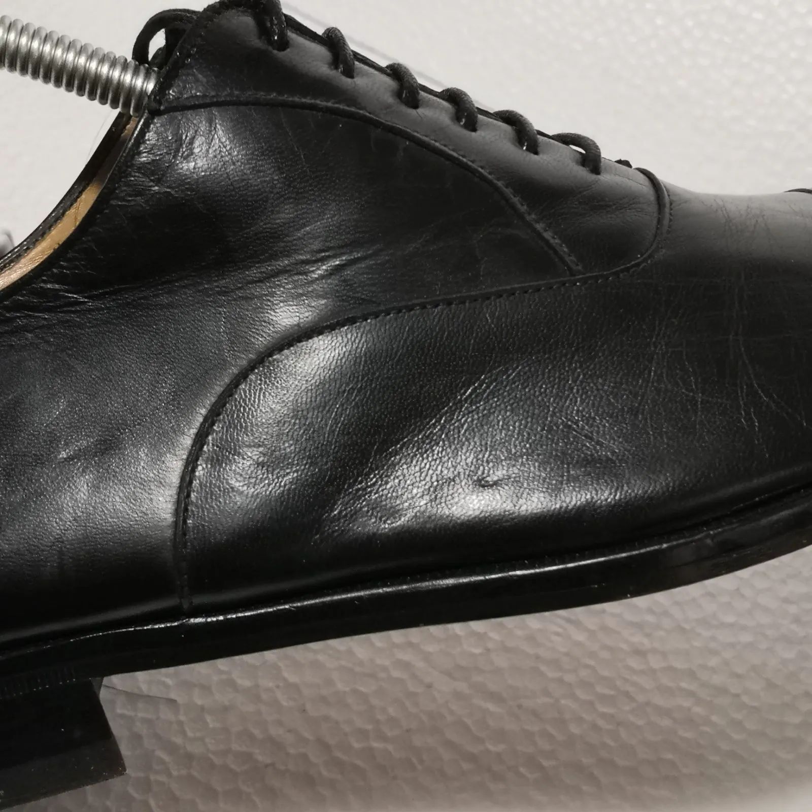 YANKO ヤンコ 革靴 ストレートチップ ビジネスシューズ 黒 サイズ8