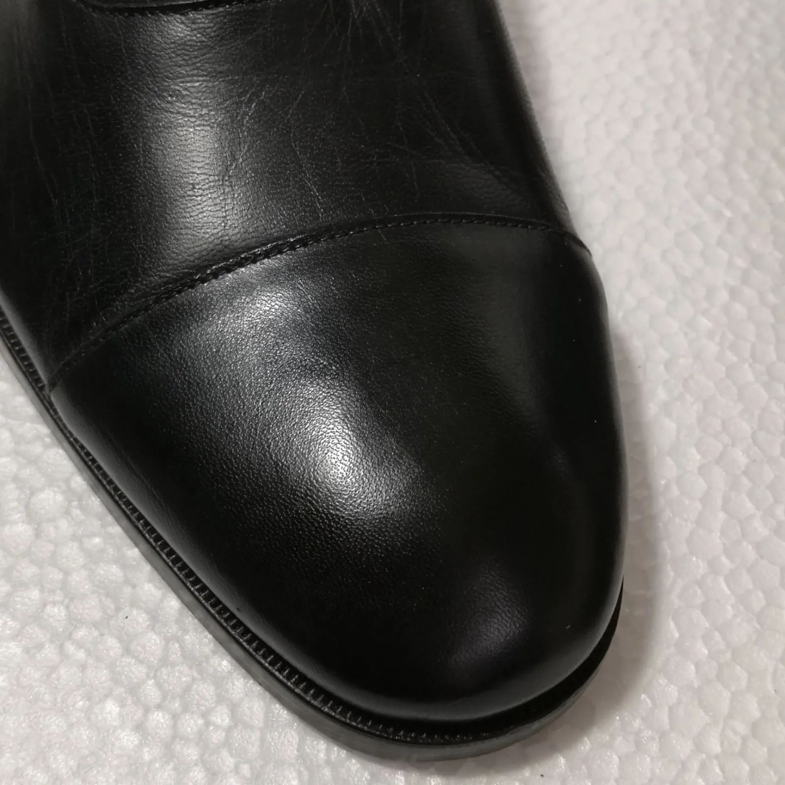 YANKO ヤンコ 革靴 ストレートチップ ビジネスシューズ 黒 サイズ8