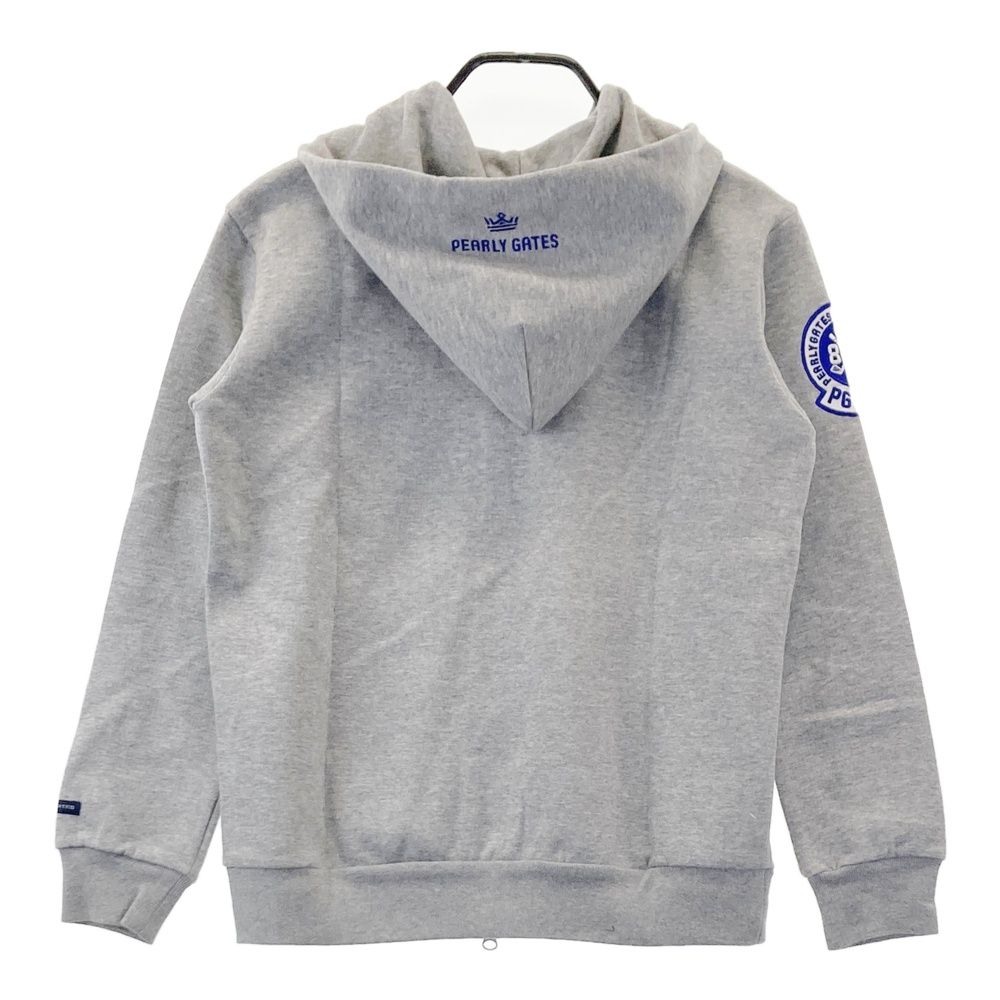 サイズ：1 PEARLY GATES パーリーゲイツ スウェットジップパーカー
